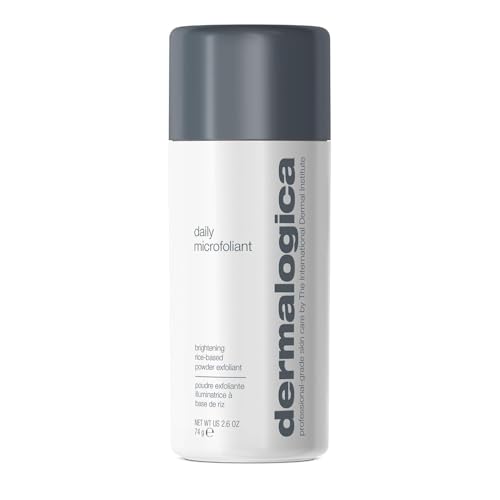 Dermalogica Daily Microfoliant - Gentle Face Exfoliator Scrub Powder with Salicylic Acid, Rice Enzymes and Papain - Achieve Brighter, Smoother Skin Every Day