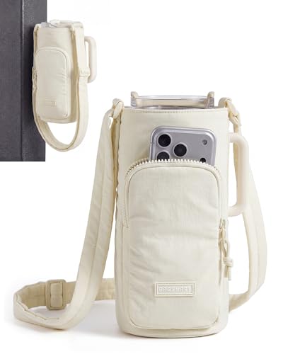 Image of BAGSMART Magnetic Water Bottle Holder with Strap, Gym Accessories for Women