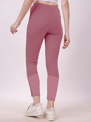 Image of Mehrang Gym Wear for Women Stretchable Yoga Pants, Fitness Gym Leggings, Gym Pants, Track Pants, Sports Tights, Active Wear Lower for Women