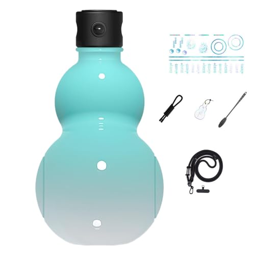 Bouteille d'eau réutilisable zéro fuite gourde portable rétro style chinois - 2