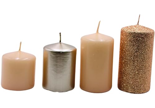 Adventskerzen, Stumpenkerzen, Adventskranzkerzen,Tischkerzen,...