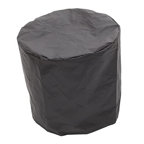 Catálogo para Comprar On-line Muebles y accesorios de jardín los mejores 5. 46 BEBEMOKO Funda para Mesa de Té Pequeña Resistente al Agua y Polvo con Recubrimiento Interno para Muebles de Jardín y Terraza Color Negro Fácil de Limpiar y Reutilizable