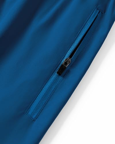 Alimens & Gentle Mens Swim Trunks 5" with Compression Liner Quick Dry Beach Shorts 2 in 1 Board Shorts Printed with Pockets3