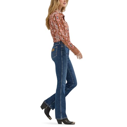 Wrangler Women's x Lainey Wilson Boot Hugger, Baskin Blue Wash, 30W x 30L2