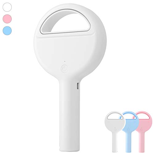 Cevapro Portable Fan Bladeless Handheld Fan USB Rechargeable Personal Fan Battery Operated Mini