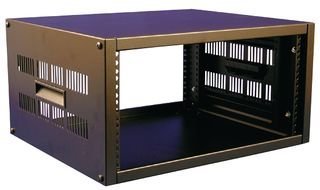 Hammond Manufacturing RCHV1901024BK1 Vented Rack CASE 10.5 X 24.5