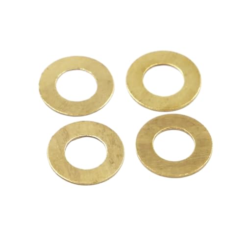 M2 M2.5 M3 M4 M5 M6 M8 M10 M12 M14 M16 GB97 DIN125 \bh^JKXPbgV^JbV[pbhXy[T[(50pcs M4x8x0.5mm)