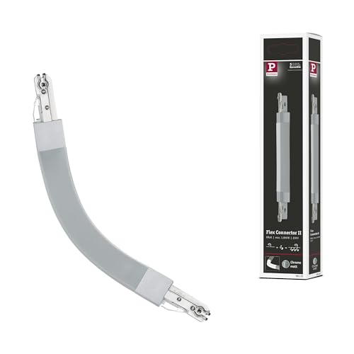 Paulmann 95325 Flex II URail Connector 227x18mm max. 1000W Chrome matt Rail System