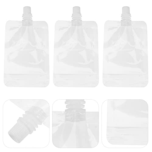 Hemoton 31 Stks Drinks Bag Transparante Sap Zakjes Herbruikbare Concealable Dranken Drinkflessen Liquor Opbergzakken met… - Image 3