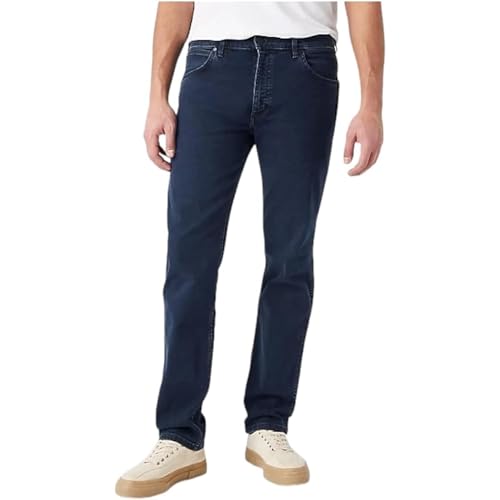 Wrangler Vaqueros Greensboro para Hombre, Ajuste Regular, Pernera Recta