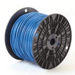 Approved Vendor B04065 Type XHHW-2 Building Wire, 12 AWG Stranded Copper Conductor, 500 ft Coil L, Blue