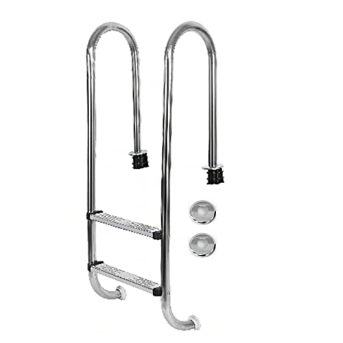 Escalera para piscina de acero inoxidable 304 resistente miniatura 1