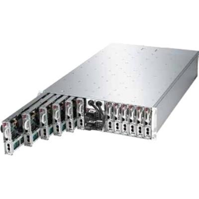 Image of Supermicro MicroCloud 5038ML-H12TRF Barebone System - 3U Rack-mountable - Intel C224 Chipset - Socket H3 LGA-1150-1 x Processor SYS-5038ML-H12TRF