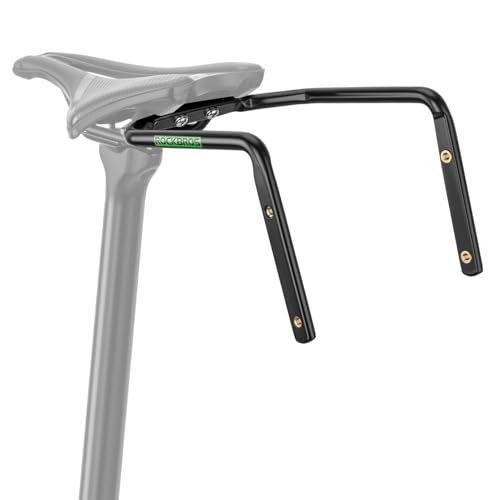 ROCKBROS Supporto per Bottiglia d'Acqua Bici, Supporto Stabilizzatore per Borsa da Sella Anti-vibrazione, Staffa di Conversione con 2 Fori di Montaggio per Portabottiglie, Adattatore per Biciclette