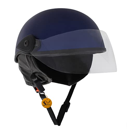Image of Sage Square Aero Half Helmet (Blue Matte) (Large)