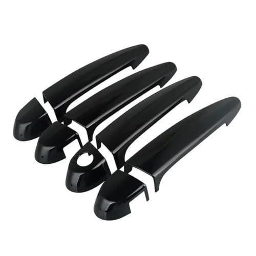 Poignée de porte extérieure ABS noir brillant pour BMW X1 X3 F30 E90 4 pièces
