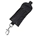 DYNWAVE Heavy Duty Scuba Diving Jon Line Webbing Stop with Pouch Clip D Carabiner, Diving Spring Clip Lanyard with Quick Release Buckle for Underwater