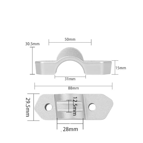 Elevador de manillar GS1300 de aluminio mecanizado para moto 2024 7