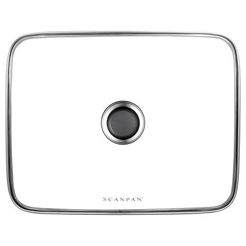 Scanpan Classic Rectangular Glass Lid, 15.25" x 10.5" Cover