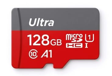Image of 128GB Micro SDHC Memory Card | High-Speed 150MB /s Read | Durable & Waterproof| Class 10 Micro 128 GB MicroSD Card Compatible with Mobile, Camera, Computer, Tablet