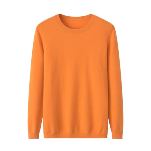 Image of 100% Pure Cashmere Crewneck Sweater for Women Long Sleeve Warm Soft Lightweight Knit Pullover