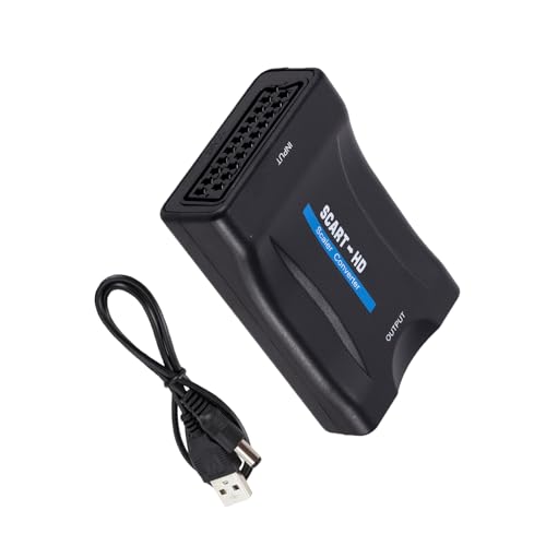 1080P SCART}`fBAC^[tFCXւ̃Ro[^A_v^ɂ́AÂfoCXVHDTVɐڑ邽߂USBdC܂܂Ă܂ŐṼRlN^