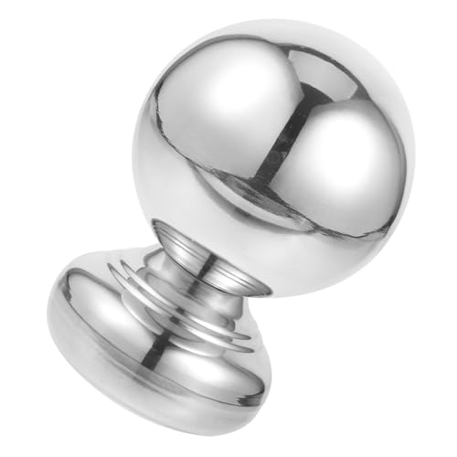 TOYANDONA Finial De Valla Metálico Decorativo Bola Hueca Integrada Resistente La Oxidación Para Jardines y Patios Accesorio Elegante Para Vallas y Cercas De Jardín