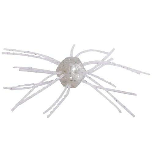 Strike King Tumbleweed Floating Fishing Lure, Finesse Creature Bait, Pearl Flash, 3-Inches, 4-Pack, TWFL-266