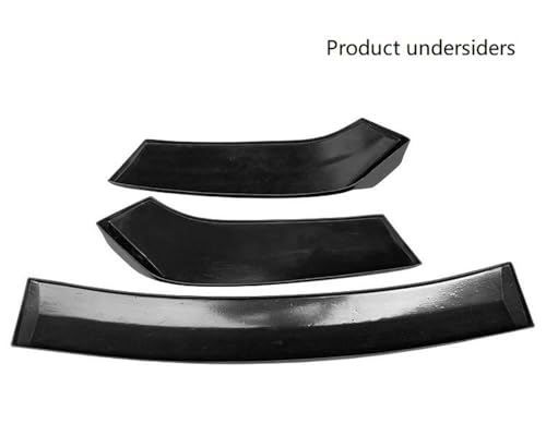 Diffuseur avant pour BMW F30 E90 améliore l'aérodynamisme noir mat