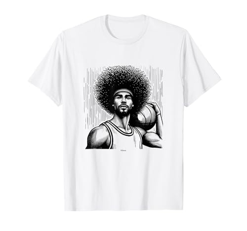 IMPRESSIVE AFRO BASKETBALL HAIRDO T-Shirt