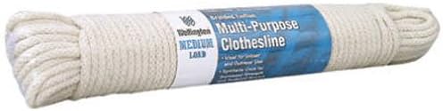 Eclipse 7/32-Inch x 100-Ft. Solid Braided Cotton Clothesline