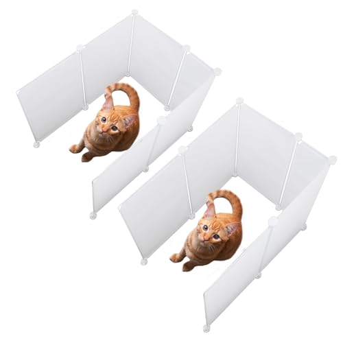 FHTONGE Protector para Caja de Arena para Gatos XL 2 unidades miniatura 1