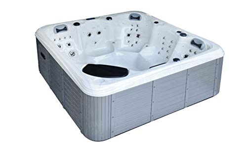 Platinum Spas Roma Hot Tub (Sterling Silver, Grey)