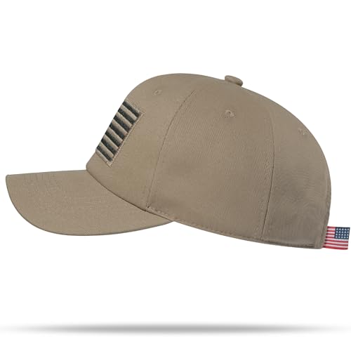 Image of American Flag Hat, Adjustable Fit USA Baseball Cap for Men Women, Dad Hats, Outdoor Ball Caps for Casual Wear