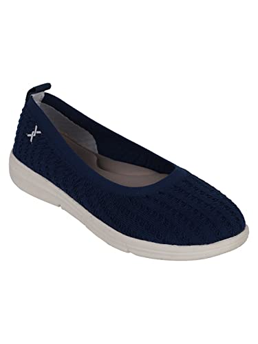 Image of Carlton London Women's Fly Knit Comfort Slip-On Ballet Flats