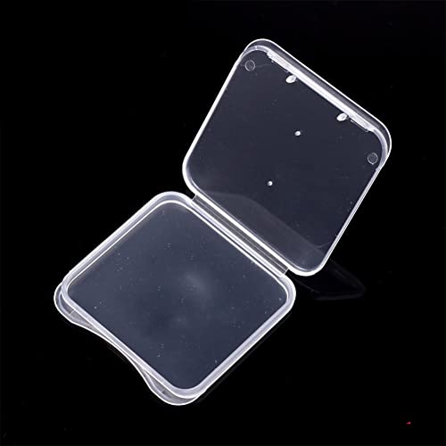 10 Pcs Sd Mmc / Sdhc Pro Duo Memory Card Plastic Storage Jewel Case (Memory Card Not Included) #TOP5