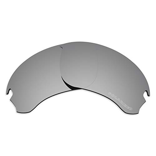 Image of Alphax Polarized Replacement Lenses for Oakley Si Speed Jacket OO9228 Sunglasses - Glare Reduction | Precision Cutting