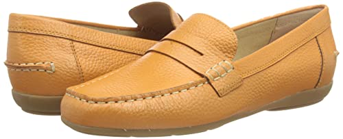 Image of Geox Women's D Annytah Moc a Moccasin, Orange, 3 UK