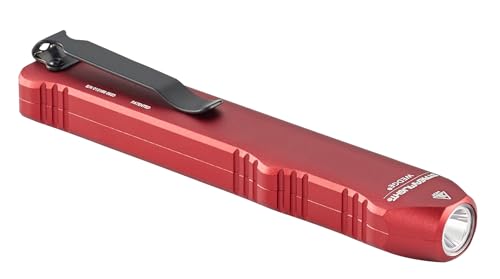 Image of Streamlight 88814 Wedge 1,000-Lumen Max 300-Lumen Standard 1,200-Candela Flat Everyday Carry Flashlight, Includes USB-C Cable and Lanyard, Red