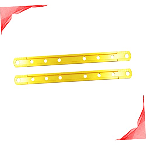 CIYODO 2 Peças De Ciclismo Universal Para Extensor De Motocicleta Suporte De Corrida Rack Dourado Mo