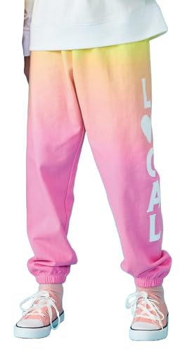 iscream + Theme NYC Big Girls French Terry Applique and Embroidered Accent Sweatpant Collection