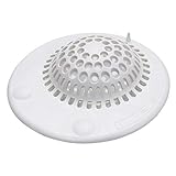 MyLifeUNIT Silicone Suction Bathroom Drain Hair Catcher, Drain Cover