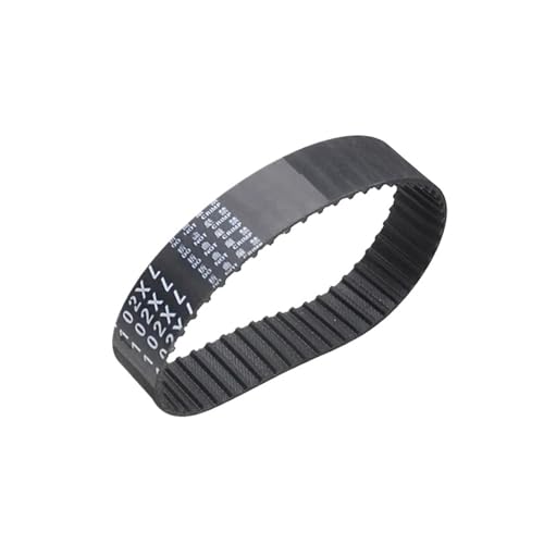 Courroie de distribution crantée XL412 caoutchouc pas 5.08mm largeur 10mm