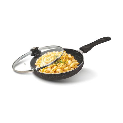 Image of Signoraware Perfecto 6 Layer Coating Non Stick FryPan 24cm | Prevent Sticking | Gas & Induction Compatible | Ideal for Sauteing Veggies, Frying Snacks or Making Gravy & Stir-Fries (1.75 LTR | Steel)