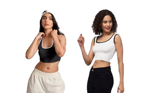 Image of Women's Trendy Premium Cotton Tank Top & Crop Top for Women