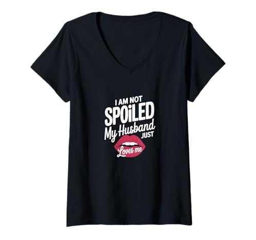 Femme Tout Simplement aimé T-Shirt avec Col en V