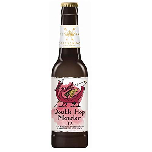 Cerveja Double Hop Monster IPA garrafa 330ml