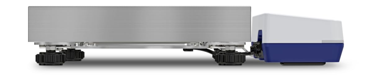 KERN FKS 15K-4 – waga stołowa ze stali nierdzewnej IP65 z diodami LED, czytelność [d]: 1 g, zakres ważenia [maks.): 15 kg, płyta ważąca: szer. x gł. 228 x 228 mm (stal nierdzewna)