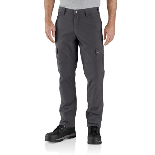 Carhartt Men's Relaxed Straight Ripstop Double-Front Lined Cargo Pant