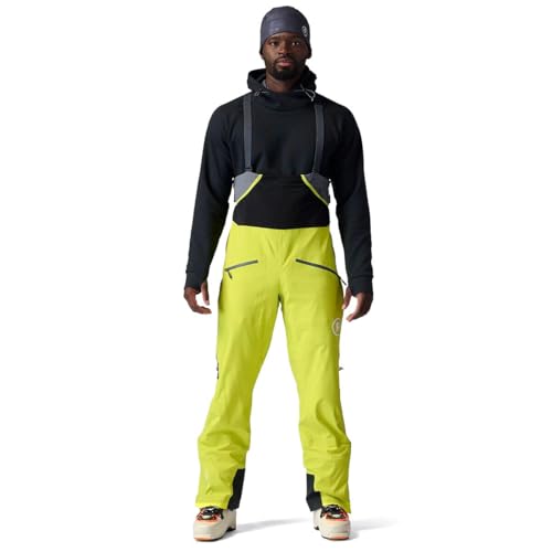 GORE-TEX WINDSTOPPER Hybrid Touring Bib Pant - Men's, Lime Punch, S